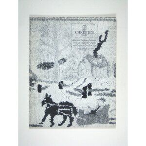 Christies Auction Catalog American Furniture Paintings Folk Art Jan 1994 Textile